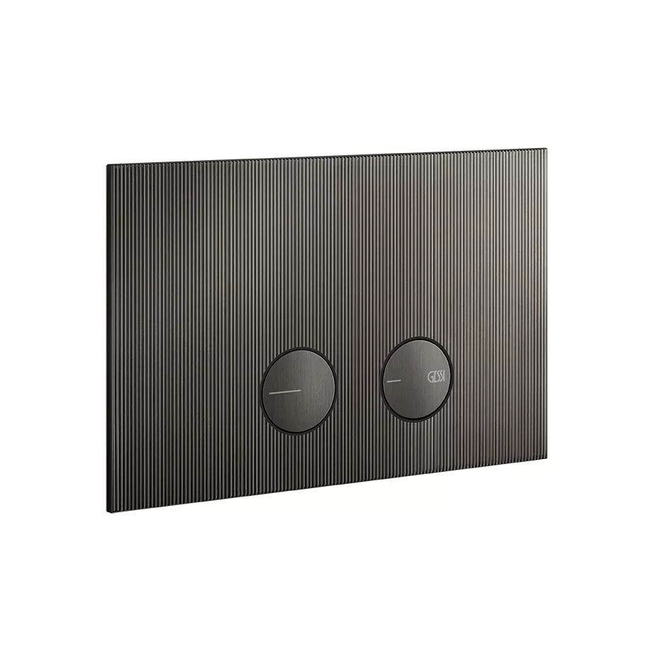 Gessi 316 Bet tigungsplatte Geberit Sigma Metall Schwarz Geb rstet PVD gessi-316-bet-tigungsplatte-geberit-sigma-metall-schwarz-geb-rstet-pvd