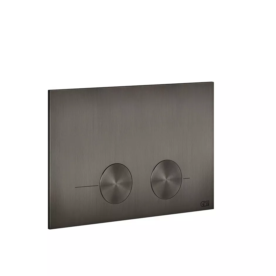 Gessi 316 Betätigungsplatte für Geberit Omega, metall schwarz gebürstet PVD - 54615707 Gessi 316 Betätigungsplatte für Geberit Omega, metall schwarz gebürstet PVD - 54615707