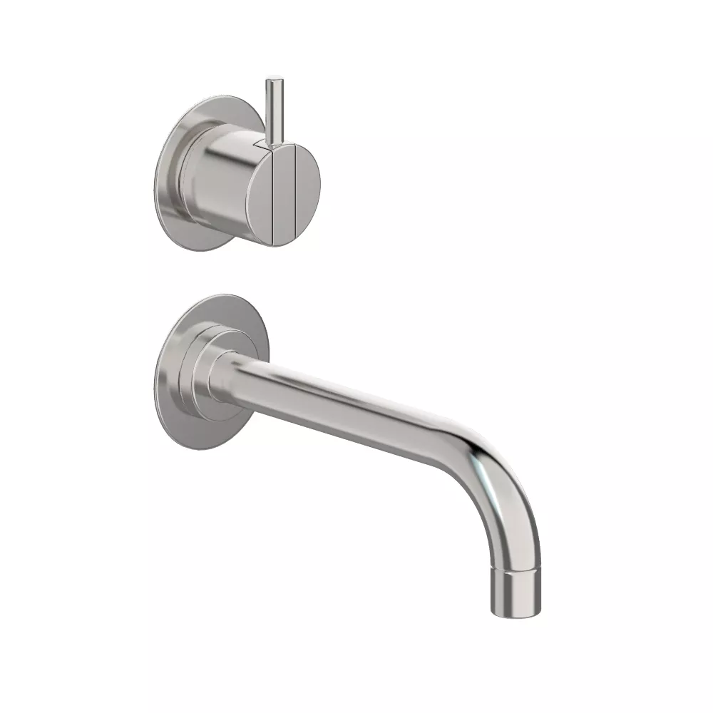 vola 311 Unterputz-Waschtisch-Einhebelmischer, Ausladung:160mm, Griff oben, Hebel:25mm, chrom-311-16
