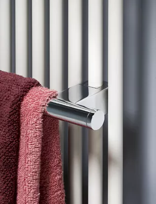Tubes Radiatori BASICS 14 Handtuchhalter für BATH 14 Handtuchwärmer, Breite: 50cm, galvanisierte Oberfläche nach Tubes Farbkarte-ZA14G#PS060-DIV