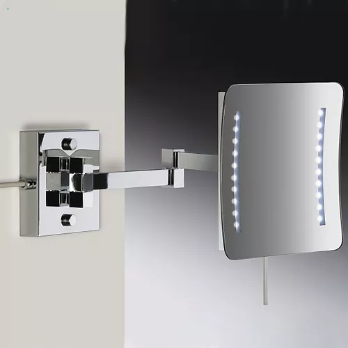 Windisch 99677/2 LED-Wandkosmetikspiegel, chrom-99677/2CR3X