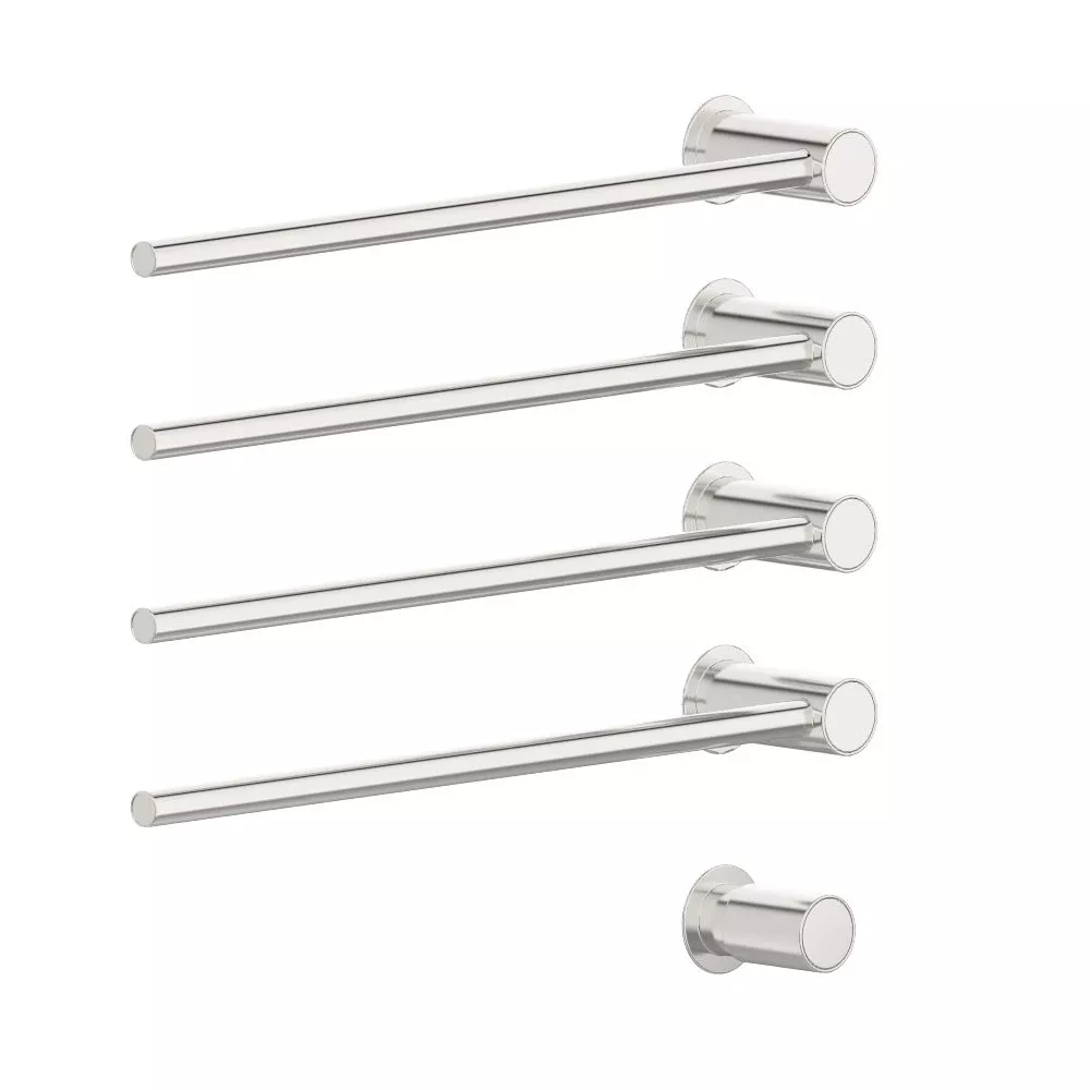 vola T39EL/4 Unterputz-Handtuchwärmer für Elektroanschluss, Breite:555mm, mit 4 Heizstäben, chrom-T39EL/4-16