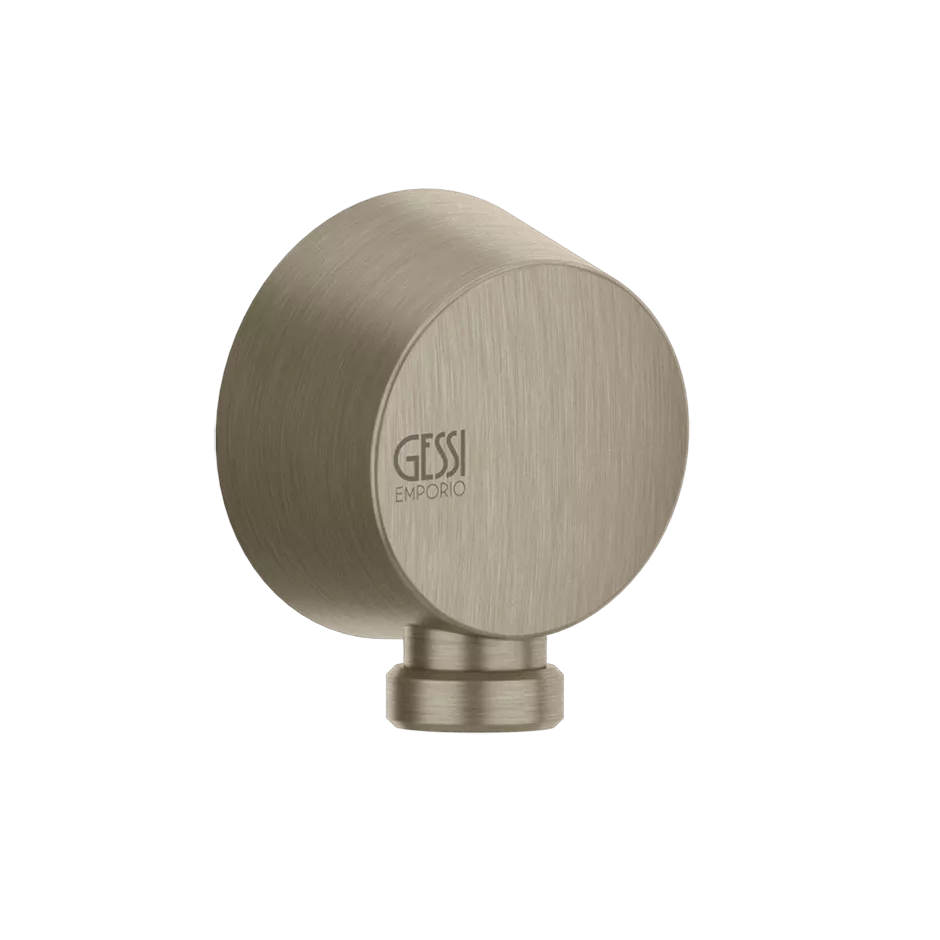 Gessi EMPORIO Wandanschlussbogen ohne Brausehalter, 1/2 Anschluss, Finox Optik - 47269149