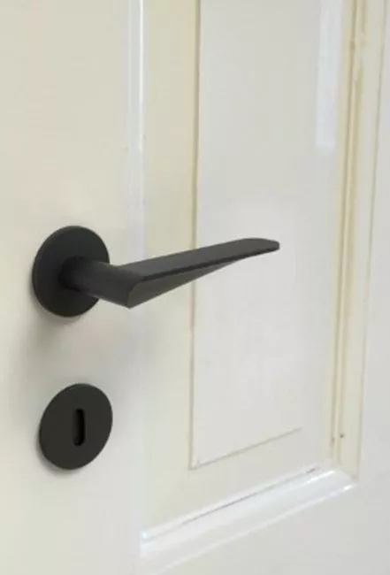 Frost Denmark ARCHITECTURAL HARDWARE Türgriff, groß, schwarz matt-A1007SSBL