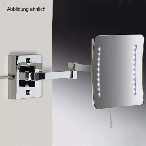 Windisch 99677/2 LED-Wandkosmetikspiegel, chrom-99677/2CR3XD