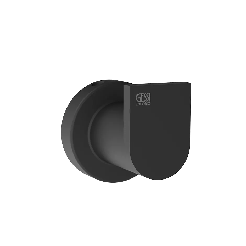 Gessi EMPORIO Bademantelhaken zur Wandmontage, schwarz matt - 38921299