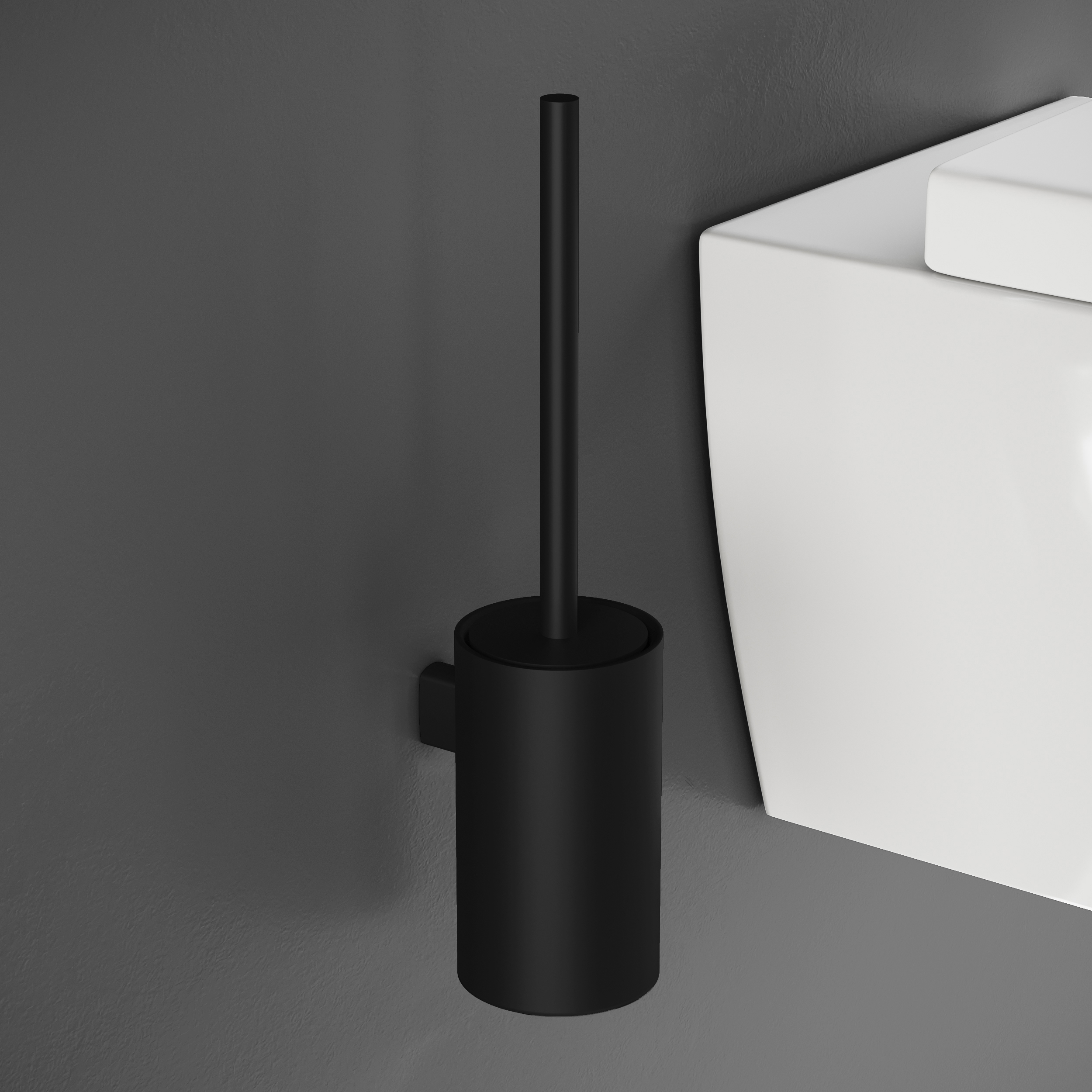 cosmic Architect S+ Wand-Toilettenbürstenhalter soft black-2353600
