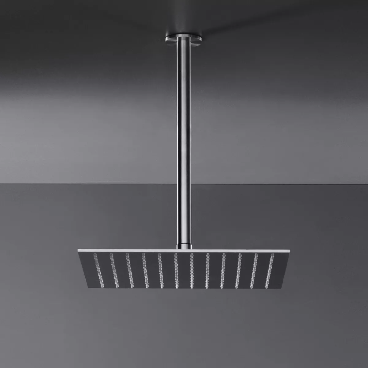 cea FRE 32 quadratische Kopfbrause, slim, 300x300mm, edelstahl satiniert-FRE32S