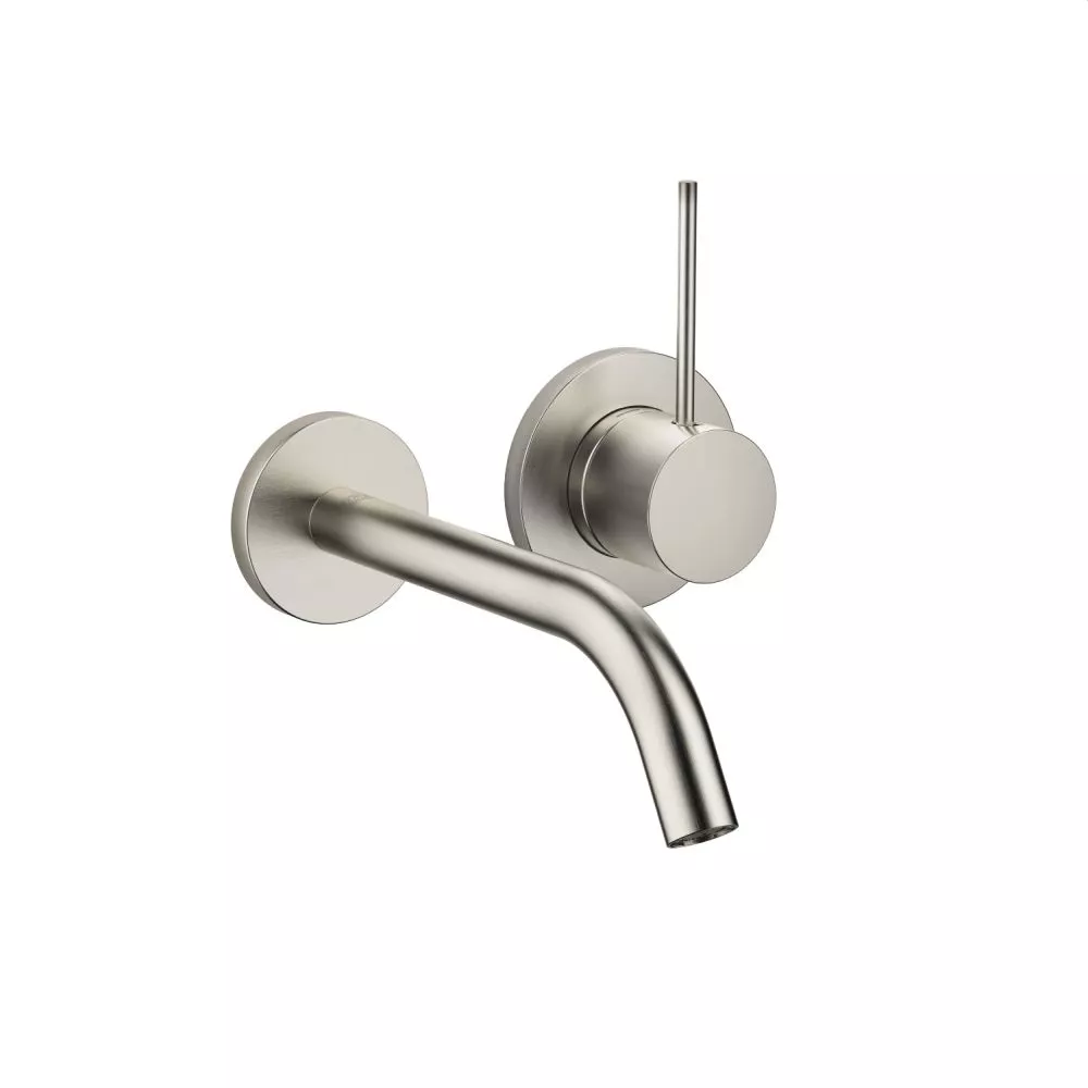 Dornbracht META SLIM Waschtisch-Wand-Einhandbatterie ohne Ablaufgarnitur, platin matt-36860662-06