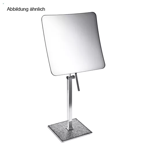 Windisch 99527 Stand-Kosmetikspiegel höhenverstellbar, gold-99527O3X