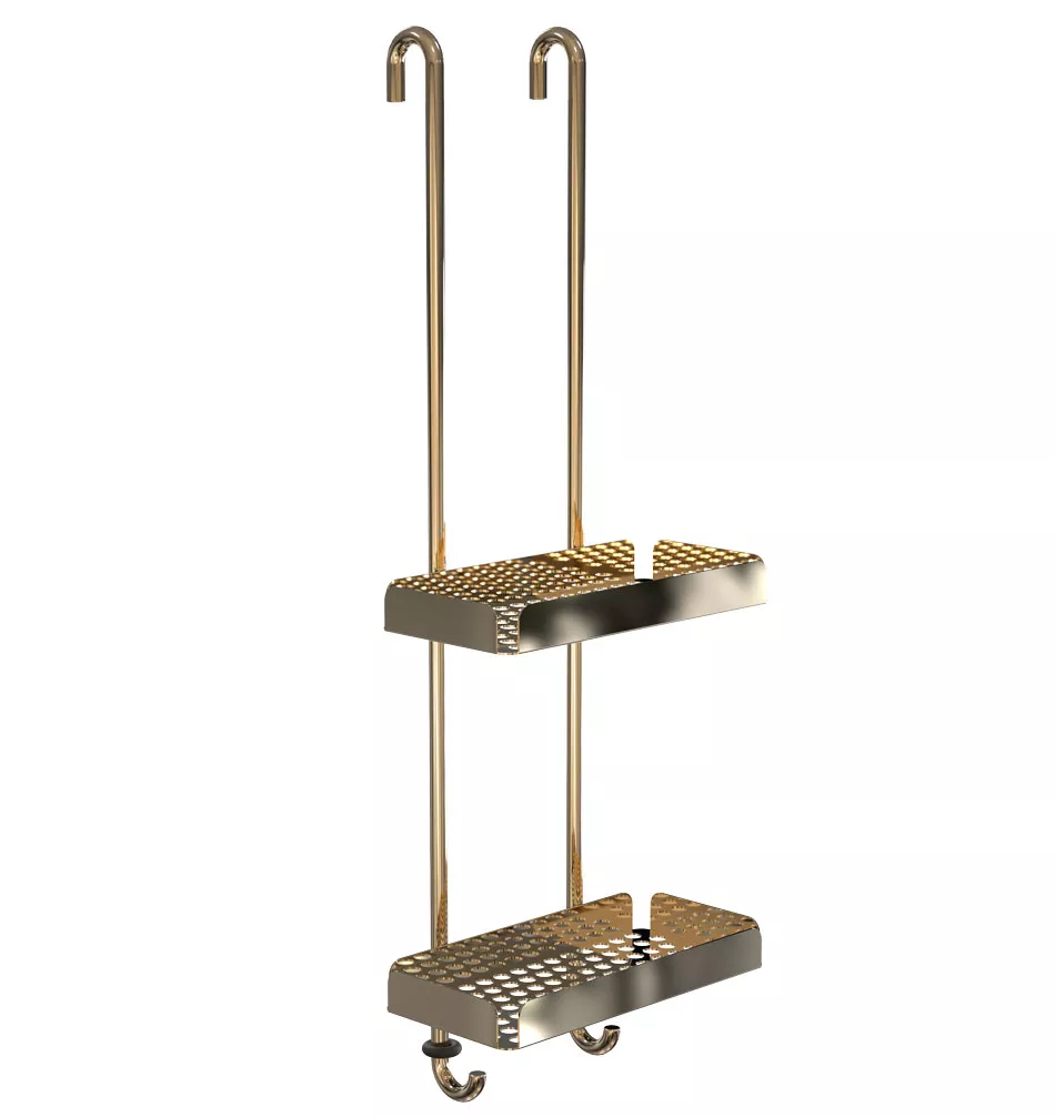 Frost Denmark NOVA2 Duschablage, 2-fach-N1947-GO