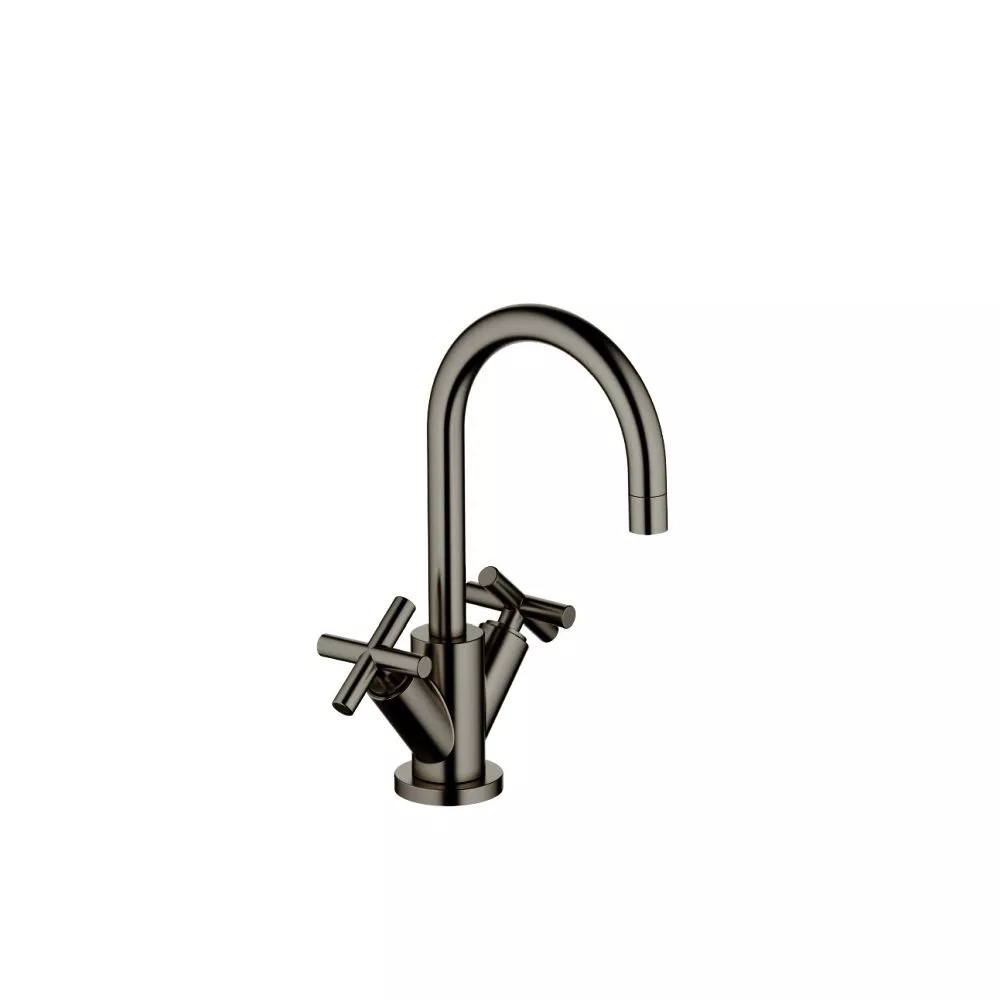 Dornbracht TARA Waschtisch-Einlochbatterie mit Ablaufgarnitur, dark platinum matt-22512892-99