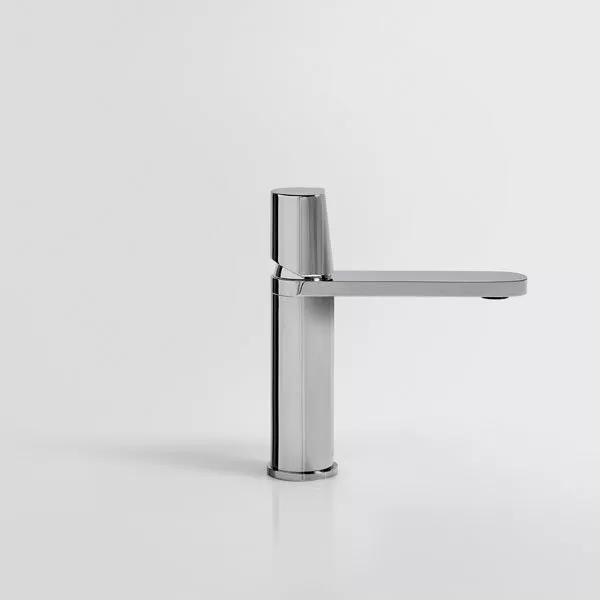 antoniolupi INDIGO ND 922 Wand-Waschtischauslauf inkl. Unterputz-Wand-Einbauteil, Ausladung:235mm-ND922LU-P
