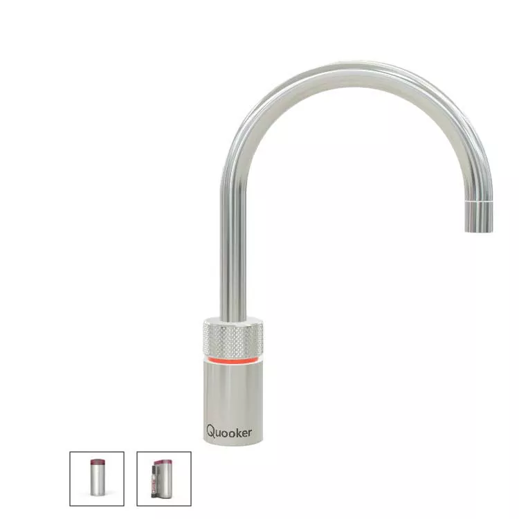 Quooker Nordic Round Kalt- und Kochendwasserspender-22+NRCHRCUBE Quooker Nordic Round Kalt- und Kochendwasserspender-22+NRCHRCUBE