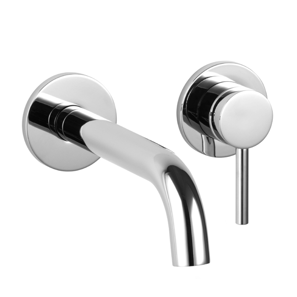 AVENARIUS Linie 280 Waschtisch-Einhebelmischer Wandmontage, Ausladung 180mm, chrom-2806051010