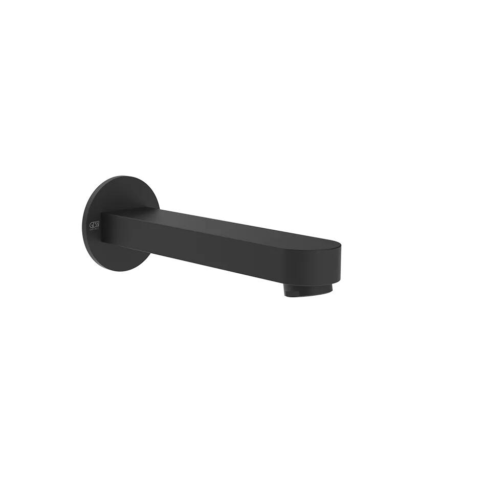 Gessi VIA MERAVIGLI Wannenauslauf für separaten Einhebelmischer zur Wandmontage, Ausladung: 180mm, 1/2 Anschluss, schwarz matt - 56103299 Gessi VIA MERAVIGLI Wannenauslauf für separaten Einhebelmischer zur Wandmontage, Ausladung: 180mm, 1/2 Anschluss, schwarz matt - 56103299