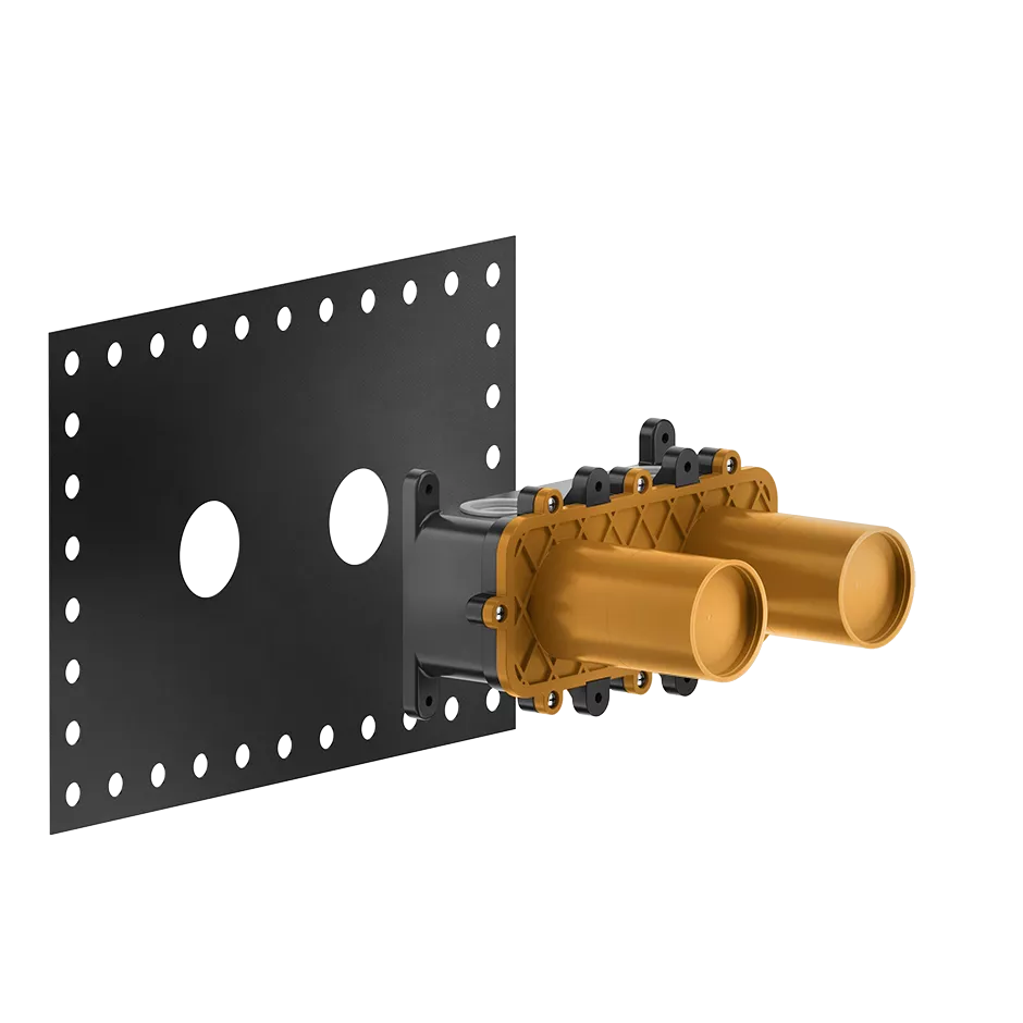 Gessi Unterputzkörper für Waschtisch-Einhebelmischer mit Auslauf zur Wandmontage, 1/2 Anschluss, bei 3 bar Druck ca. 18 l/min, chrom - 38498031 Gessi Unterputzkörper für Waschtisch-Einhebelmischer mit Auslauf zur Wandmontage, 1/2 Anschluss, bei 3 bar Druck ca. 18 l/min, chrom - 38498031