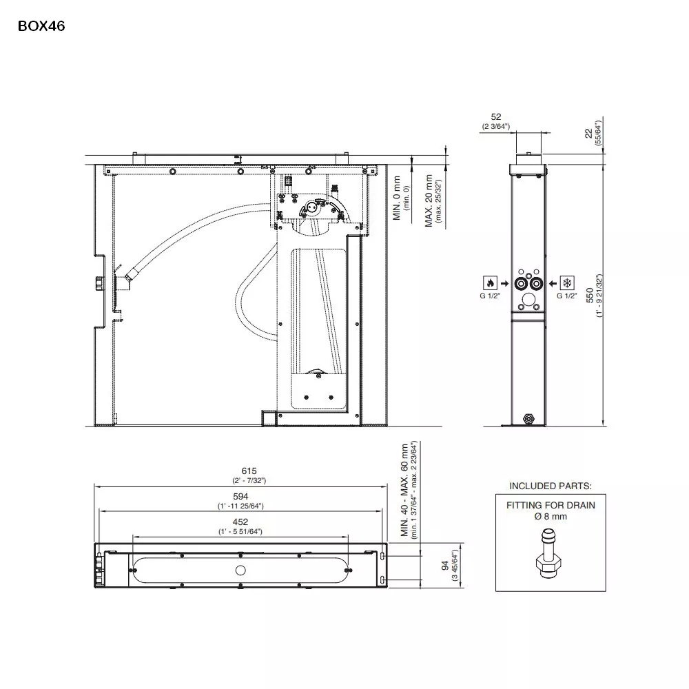 cea Einbaukasten-BOX46