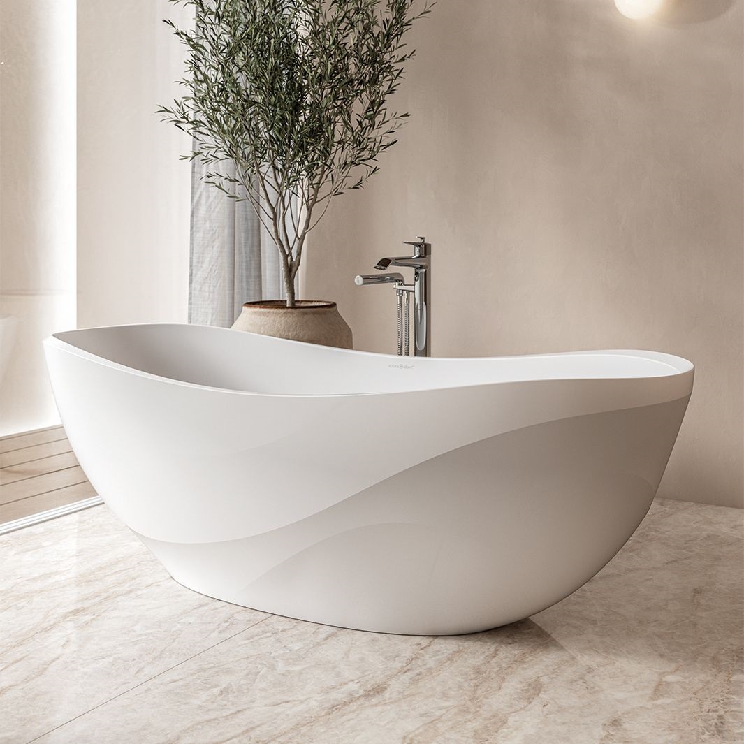 victoria + albert SEROS freistehende Badewanne-SE1-N-SW-NO