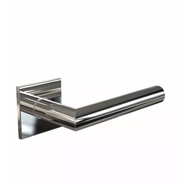 Frost Denmark ARCHITECTURAL HARDWARE Türgriff mit quadratischer Rosette-A1054PS