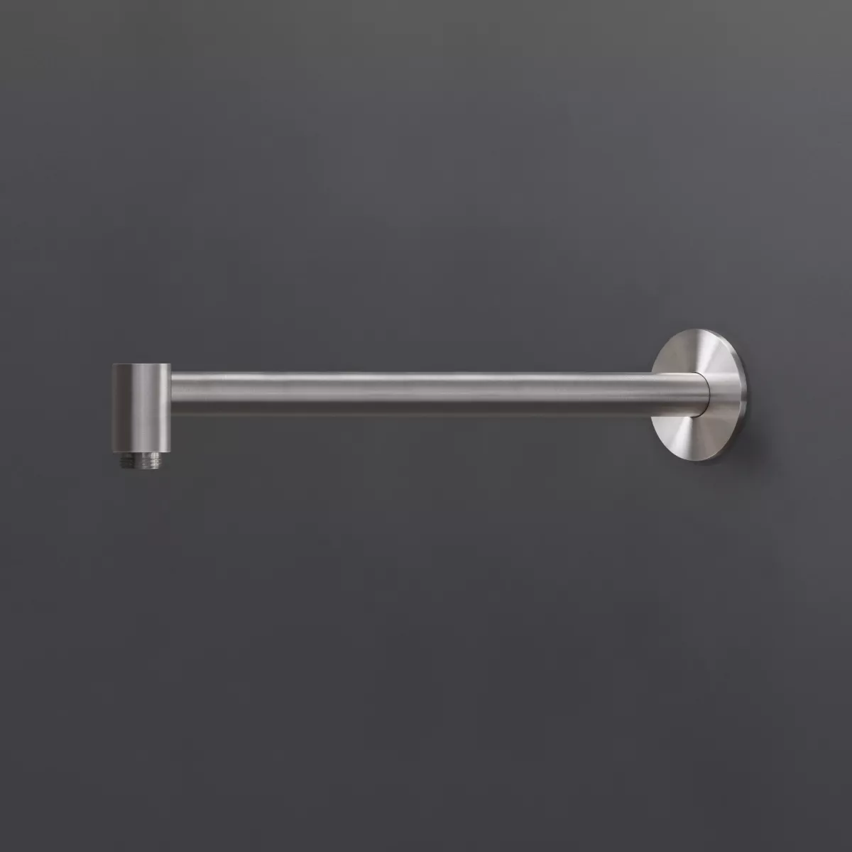 cea BRA 01 Wand-Brausearm, T:430mm, edelstahl satiniert-BRA01S