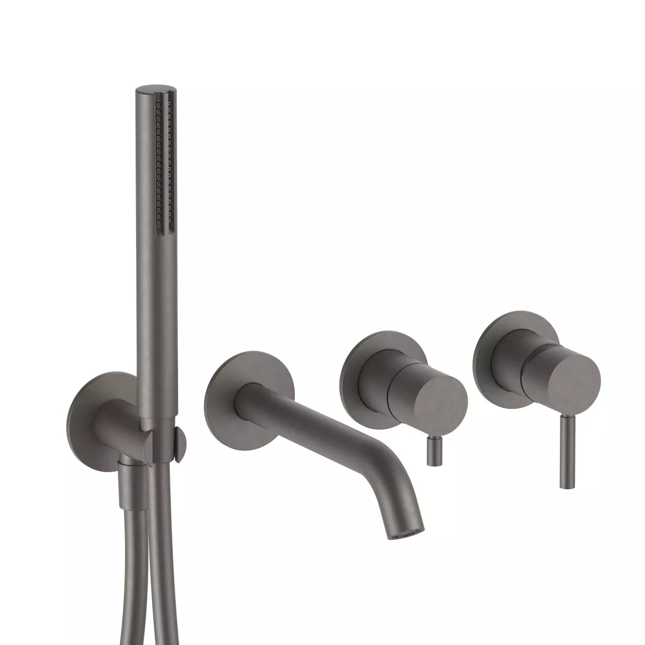 Fantini Wand-Wannen-Eingriffmischer mit 2-Wege-Umstellung mit Rosetten-50P5M720B Fantini Wand-Wannen-Eingriffmischer mit 2-Wege-Umstellung mit Rosetten-50P5M720B