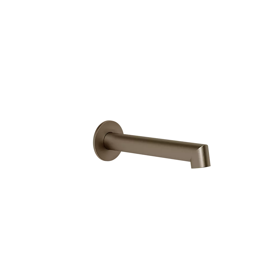 Gessi ANELLO Wannenauslauf für separaten Einhebelmischer zur Wandmontage, Ausladung: 192mm, 1/2 Anschluss, innenliegender Perlator M24x1, coffee bronze gebürstet PVD - 63603761 Gessi ANELLO Wannenauslauf für separaten Einhebelmischer zur Wandmontage, Ausladung: 192mm, 1/2 Anschluss, innenliegender Perlator M24x1, coffee bronze gebürstet PVD - 63603761