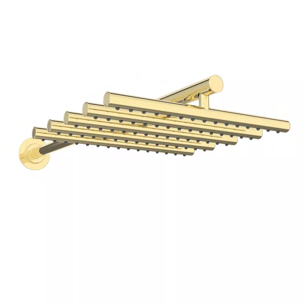 vola 050 Wand-Regenbrause 3/4”, Ausladung:540mm, messing poliert-050-19