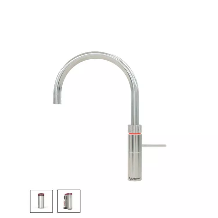 Quooker Fusion Round Kalt- und Kochendwasserspender-22FRCHRCUBE Quooker Fusion Round Kalt- und Kochendwasserspender-22FRCHRCUBE
