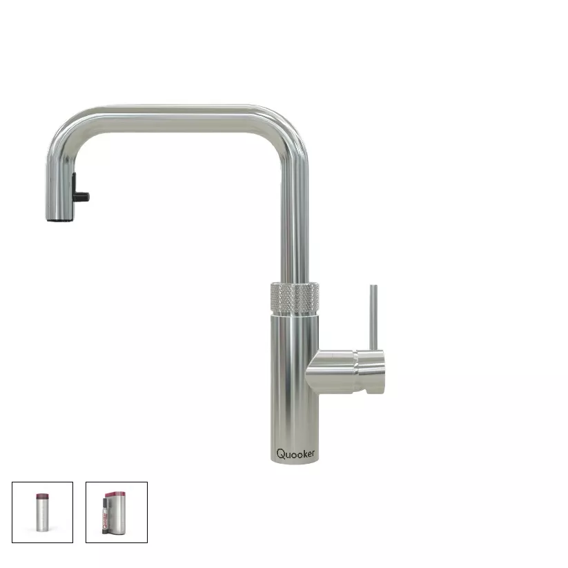 Quooker Flex Square Kalt- und Kochendwasserspender-3FXSCHRCUBE Quooker Flex Square Kalt- und Kochendwasserspender-3FXSCHRCUBE