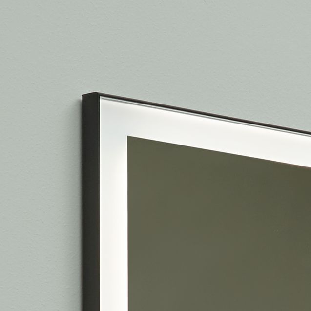 antoniolupi VERTICE rechteckiger LED-Spiegel, H:75cm, B:117cm, Lichtfarbe:4000K, neutralweiß-VERTICE75W117