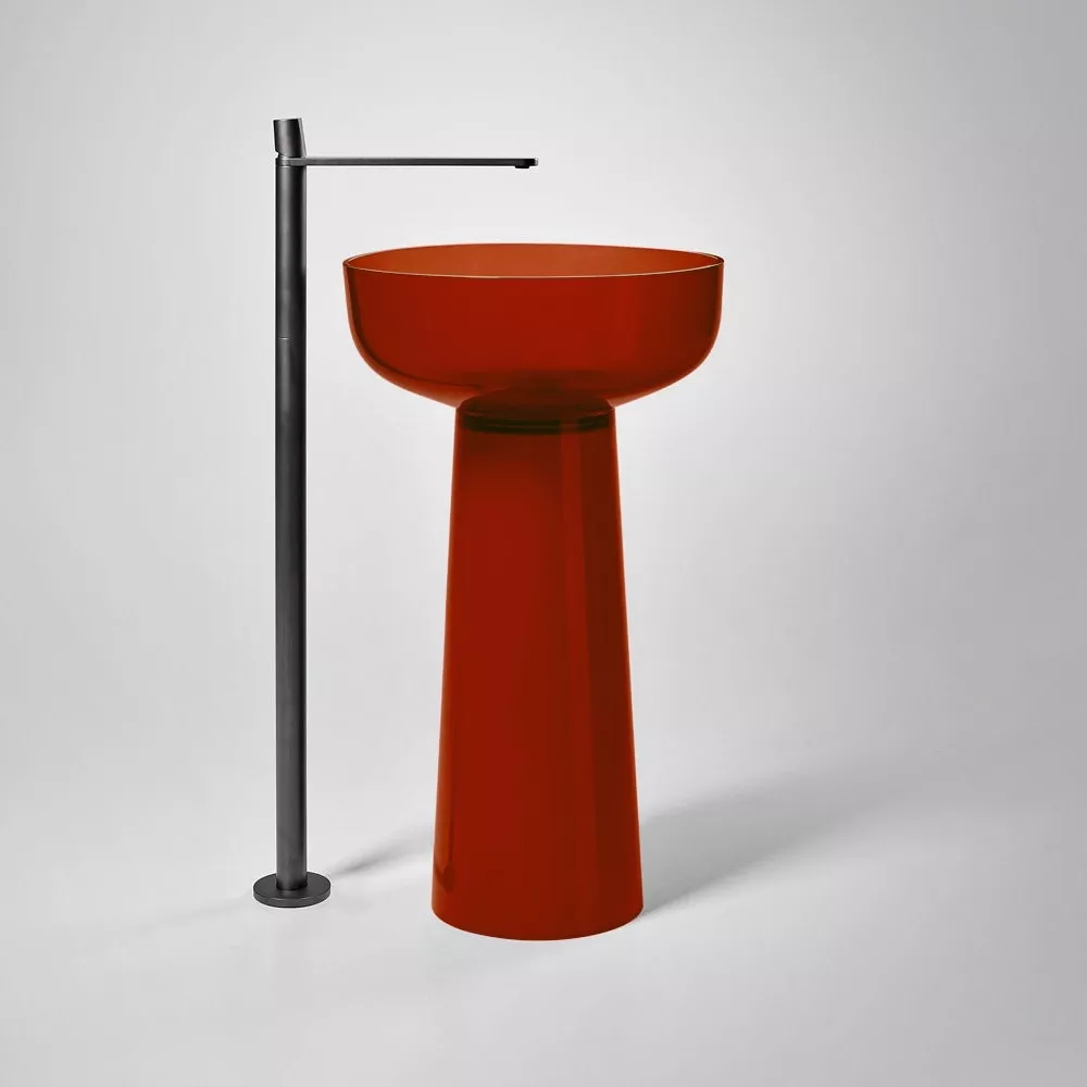 antoniolupi ALBUME Standsäule aus Cristalmood®, D:28cm, H:65,5cm, vespero-ALBUME20_VESPERO