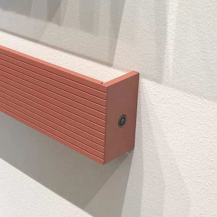 antoniolupi STECCA Design-Handtuchwärmer, Elektroversion, B:60cm, weiß matt-STECCA60