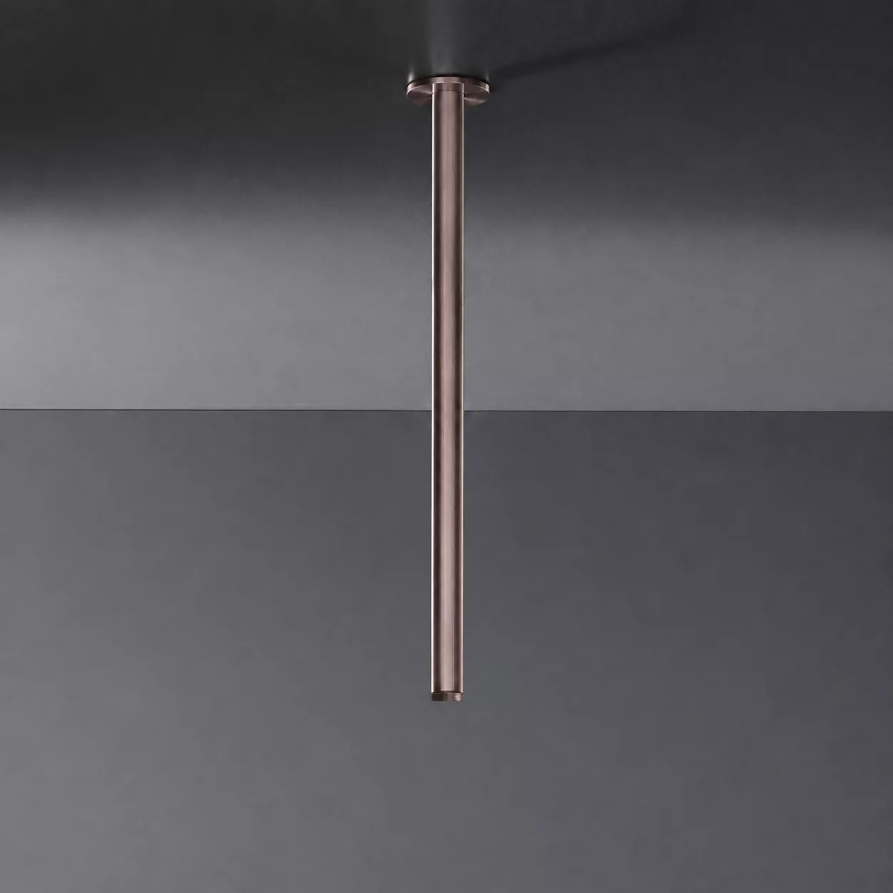 cea BRA 05 Decken-Brausearm, Höhe: 500mm, bronze satiniert - BRA05ZS