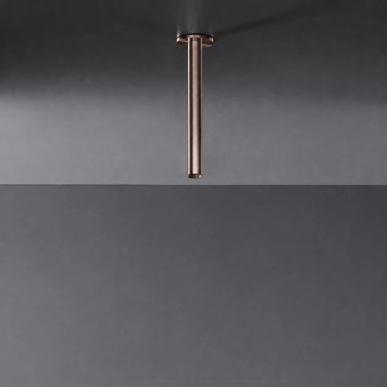 cea BRA 02 Decken-Brausearm, Höhe: 200mm, bronze satiniert - BRA02ZS cea BRA 02 Decken-Brausearm, Höhe: 200mm, bronze satiniert - BRA02ZS