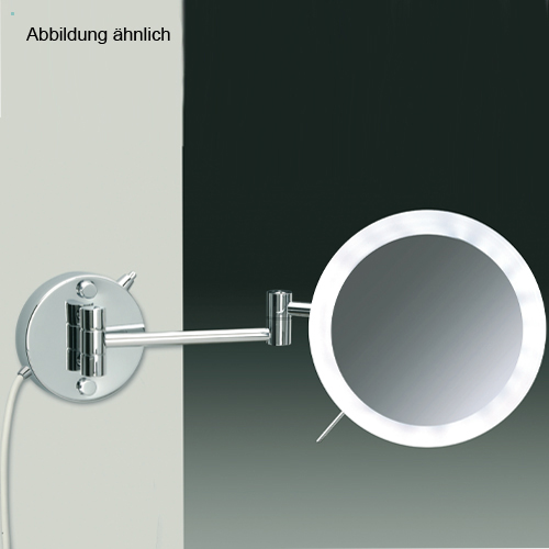 Windisch 99650/2 LED-Wandkosmetikspiegel, chrom-99650/2CR5XD