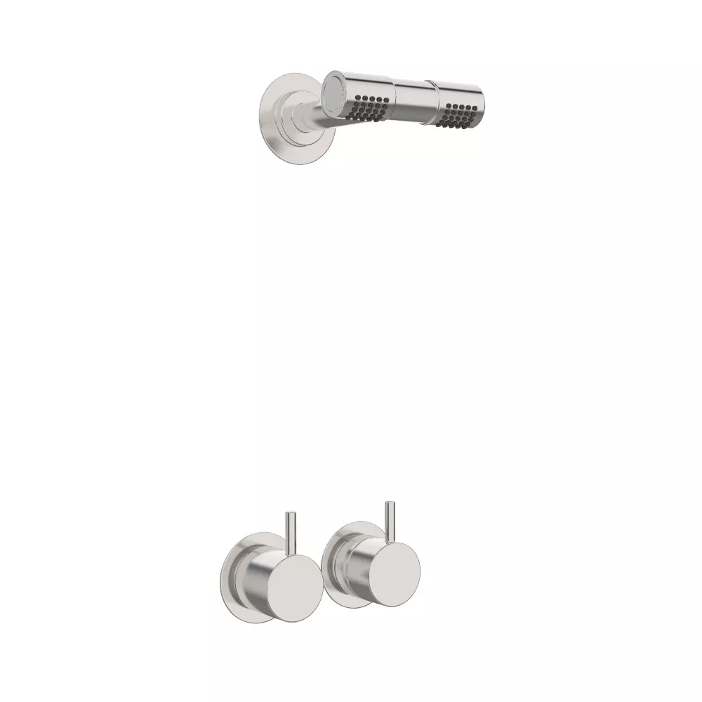 vola 5281D Unterputz-Brause-Thermostat mit Mengenregulierung, Hebel:25mm, chrom-5281D-16