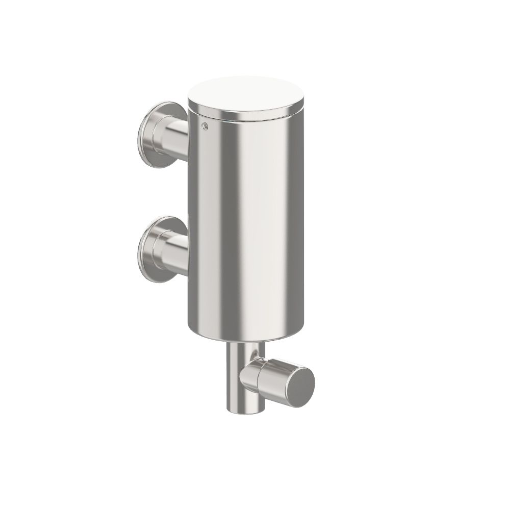 vola T10JR Wand-Seifenspender für Flüssigseife, Inhalt:250ml, chrom-T10JR-16
