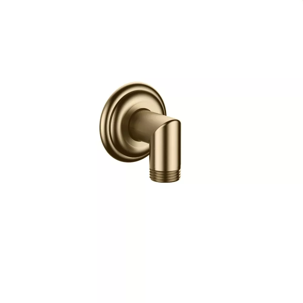 Dornbracht MADISON Wandanschlussbogen, messing gebürstet-28450410-28