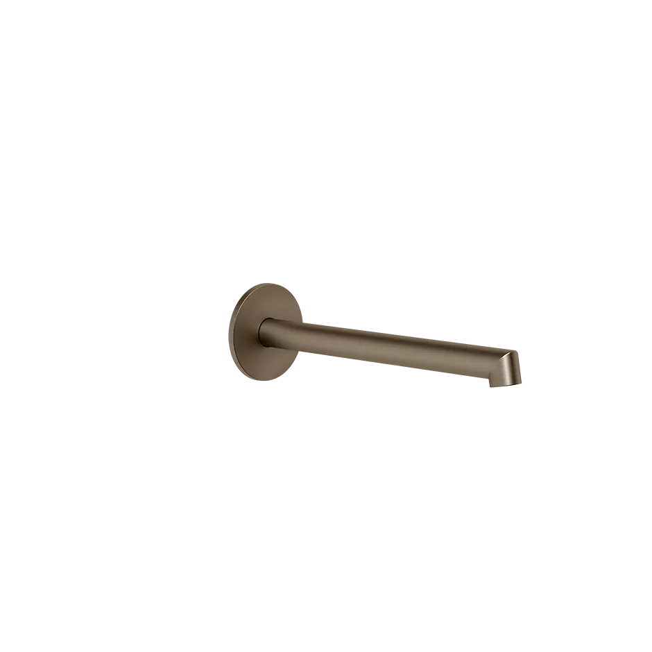 Gessi ANELLO Waschtisch-Auslauf für separaten Einhebelmischer oder Sensor zur Wandmontage, Ausladung: 209mm, 1/2 Anschluss, innenliegender Perlator M16,5x1, coffee bronze gebürstet PVD - 63404761 Gessi ANELLO Waschtisch-Auslauf für separaten Einhebelmischer oder Sensor zur Wandmontage, Ausladung: 209mm, 1/2 Anschluss, innenliegender Perlator M16,5x1, coffee bronze gebürstet PVD - 63404761