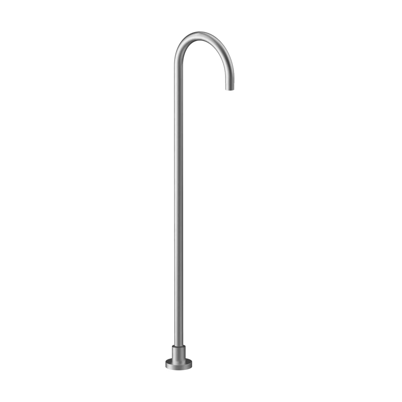 Fantini freistehender Wannenauslauf, H:80cm, Ausladung 24cm-50939350