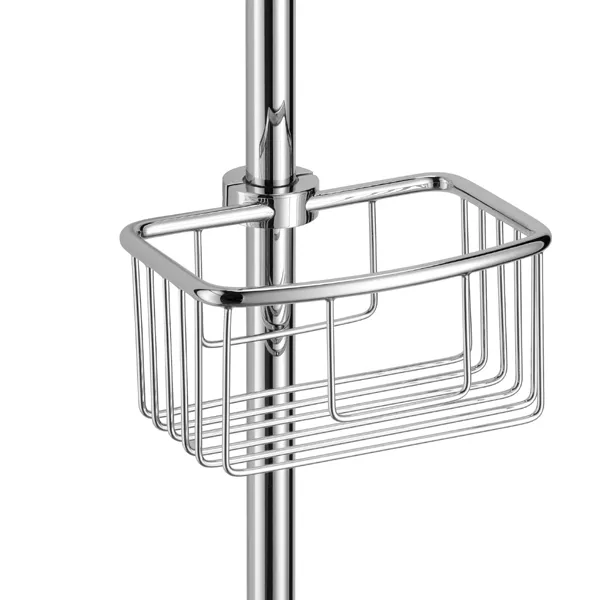 AVENARIUS Schwammkorb 157x80x136mm, für Brausestange, chrom-9014015010