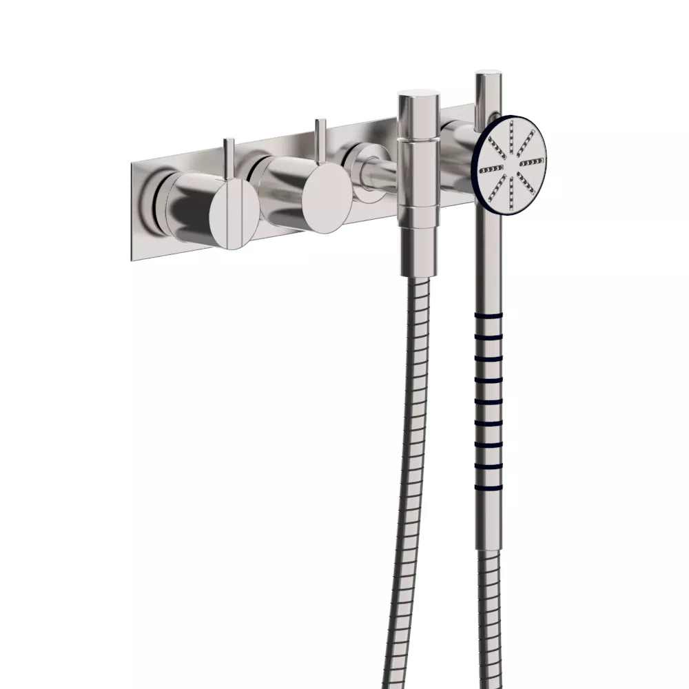 vola 2474S Unterputz-Brause-Einhebelmischer mit 2-Wege-Umstellung, Hebel:25mm, chrom-2474S-16