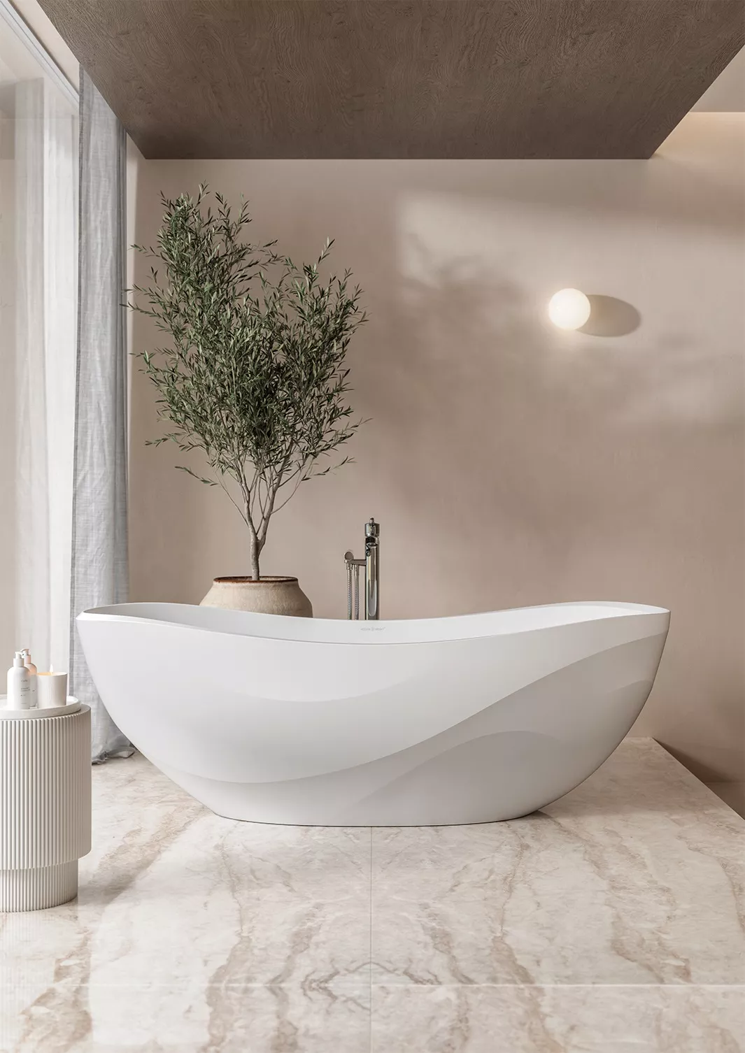 victoria + albert SEROS freistehende Badewanne-SE1-N-SW-NO