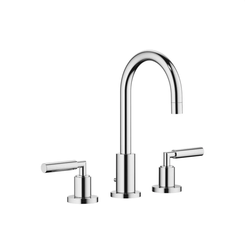 Dornbracht TARA Waschtisch-Dreilochbatterie mit Ablaufgarnitur, chrom-20710882-00