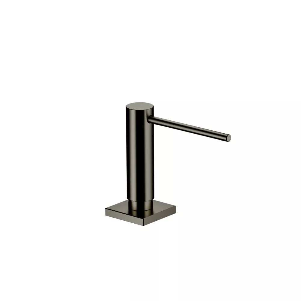 Dornbracht Spender mit Rosette, dark platinum matt-82439970-99