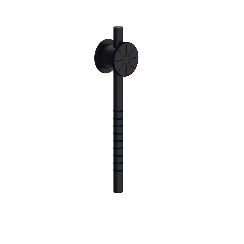 vola T60-S Rundkopf-Handbrause, lose ohne Schlauch, schwarz matt-T60-S-27
