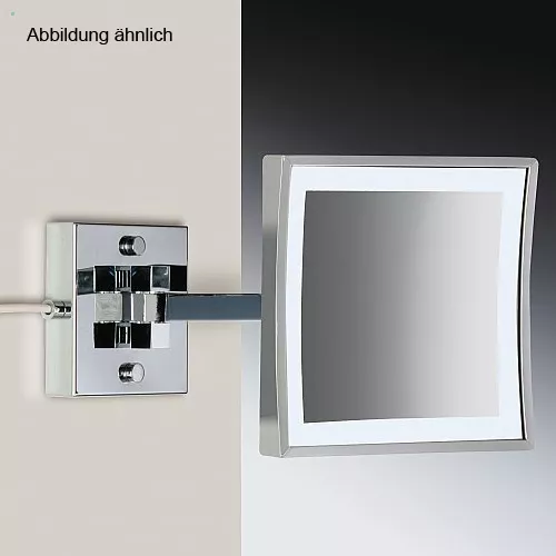 Windisch 99667/1 LED-Wandkosmetikspiegel, chrom-99667/1CR3XD