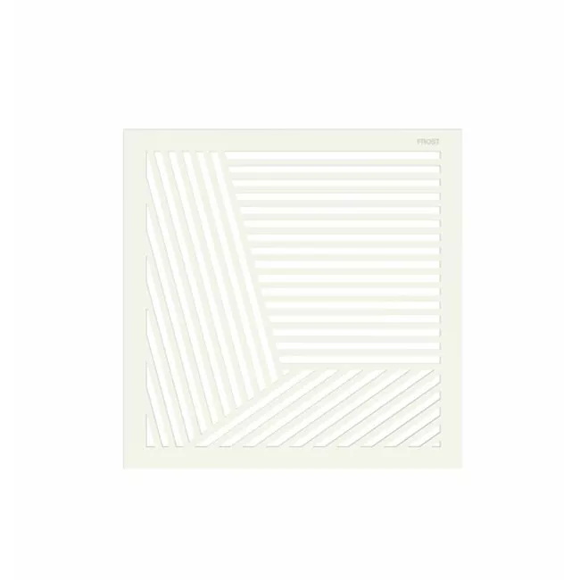 Frost Denmark LIVING Untersetzer mit viereckigem Muster-N1950-W