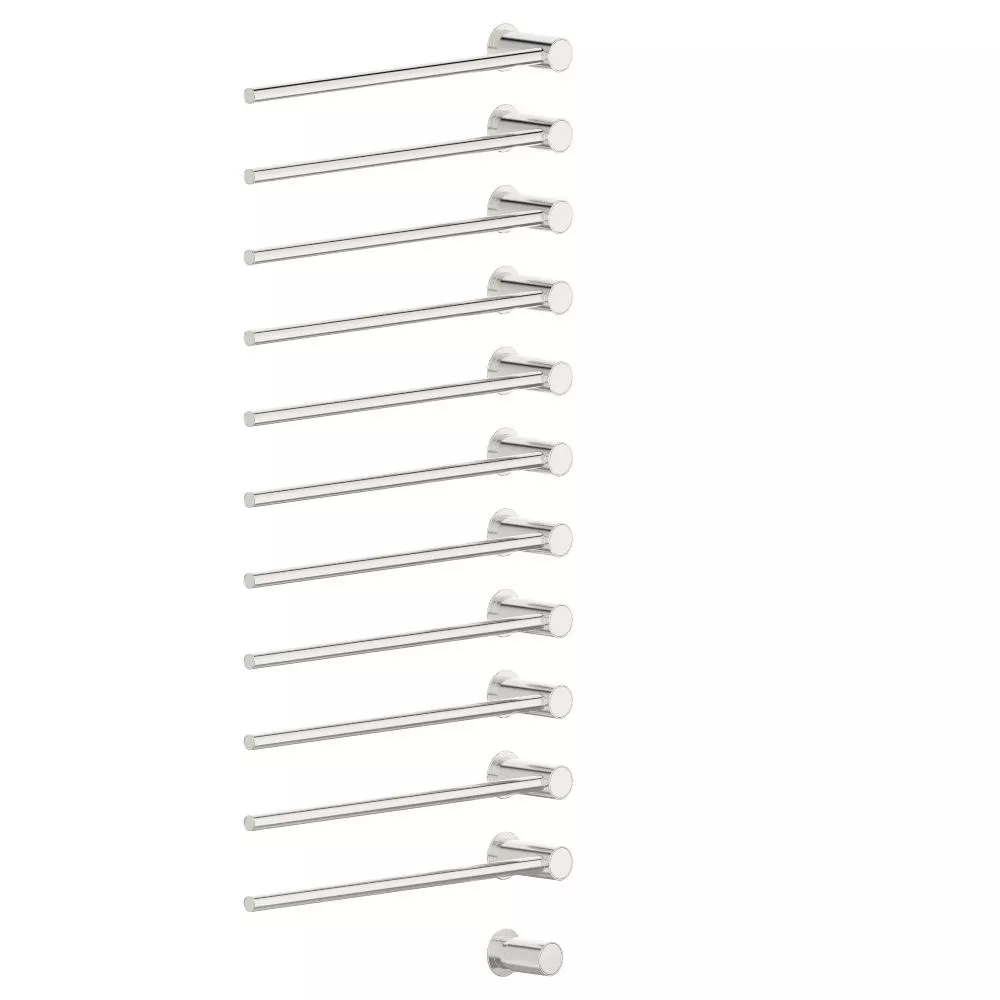 vola T39EL/11 Unterputz-Handtuchwärmer für Elektroanschluss, Breite:555mm, mit 11 Heizstäben, chrom-T39EL/11-16